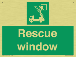 Rescue window